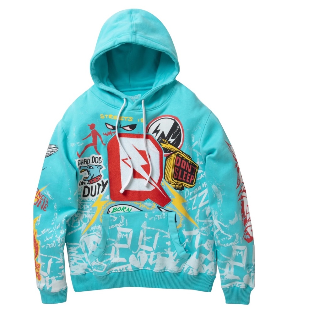 DREAMLAND GRAPHIC FIRE HOODIE